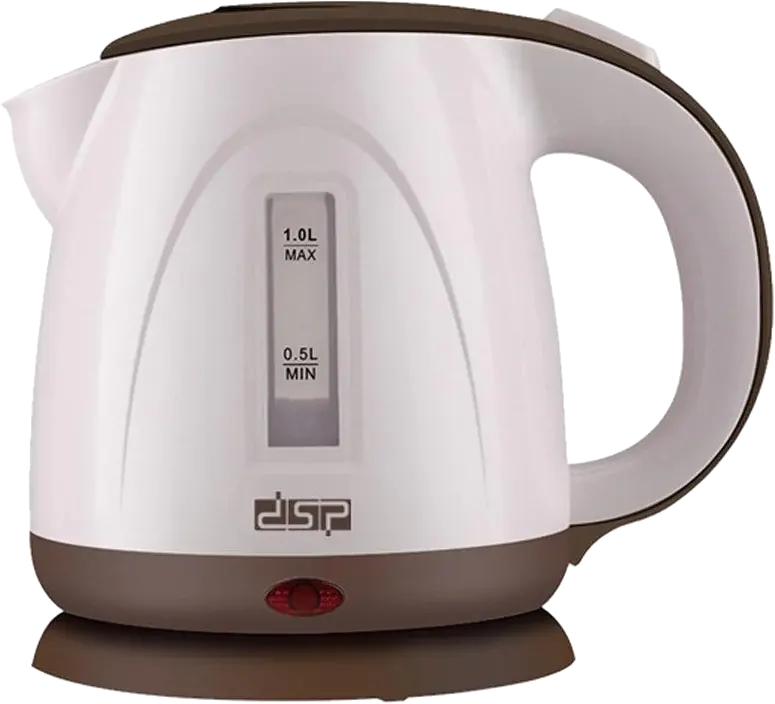 غلاية مياه كهربائية دي اس بي بلاستيك 1 لتر، 1300 وات، متعددة الألوان، KK1128