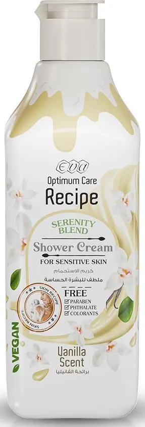 شاور كريم ايفا ريسبى بالفانيليا ، 370 مل .