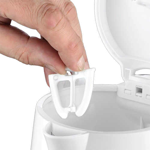 Russell Hobbs Travel Electric Kettle, 1000 Watt, 2 Cups and Spoon, White, 23840-70