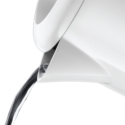 Russell Hobbs Travel Electric Kettle, 1000 Watt, 2 Cups and Spoon, White, 23840-70