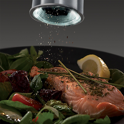 Russell Hobbs Spice Grinder, Battery Operated, Illuminated Base, Stainless Steel, Silver, 23460-56