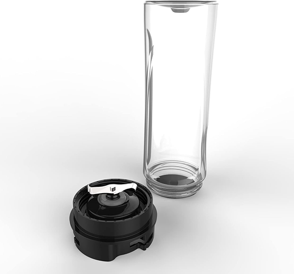 Russell Hobbs Mix & Go Personal Blender, 300 Watts, 2 x 600ml Bottles, Silver-Black, 23470-56