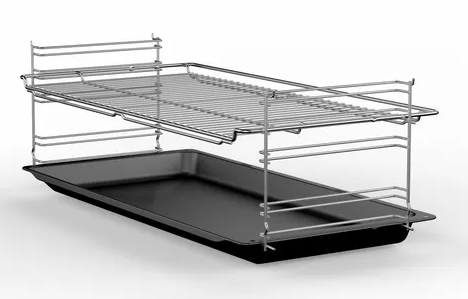 Bosch Gas Cooker, 60*90 cm, 5 Burners, Digital Screen, Cast Iron Handles, Full Safety, Stainless Steel, HGX3G8W50S