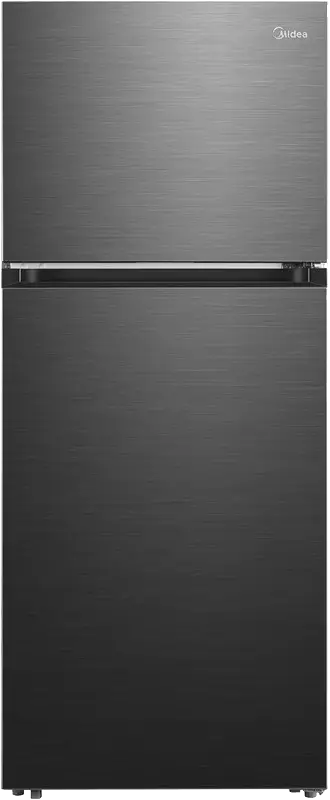 Midea No Frost Refrigerator, 411 Liters, 2 Doors, Electronic Control, Super Cooling, Black, MDRT580MTN45, (Miraco Warranty 19111)