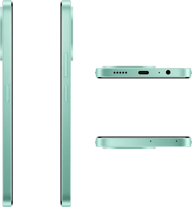 موبايل هونر X6C ، ثنائي الشريحة ، ذاكرة داخلية 256 جيجابايت ، رامات 6 جيجابايت ، شبكة الجيل الرابع إل تي إي، اخضر فاتح