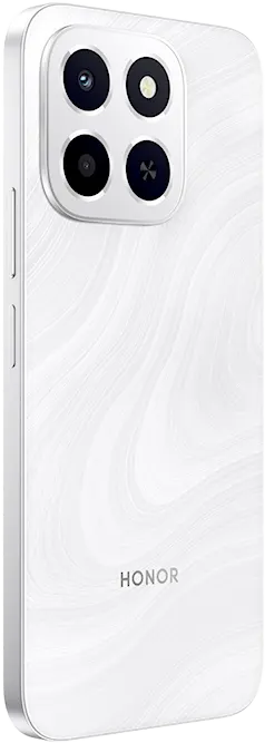 Honor X6C Dual SIM Mobile, 128GB Internal Memory, 6GB RAM, 4G LTE, Moonlight White