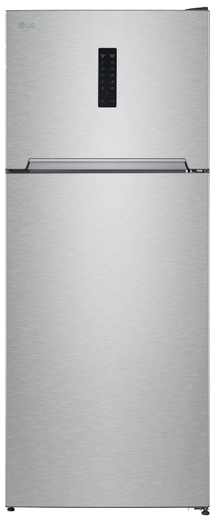 ثلاجة ال جى نوفروست ، 401 لتر ، 2 باب ، شاشة ديجيتال ، تكنولوجيا الأنفرتر ، سيلفر ، GTF402SVAN