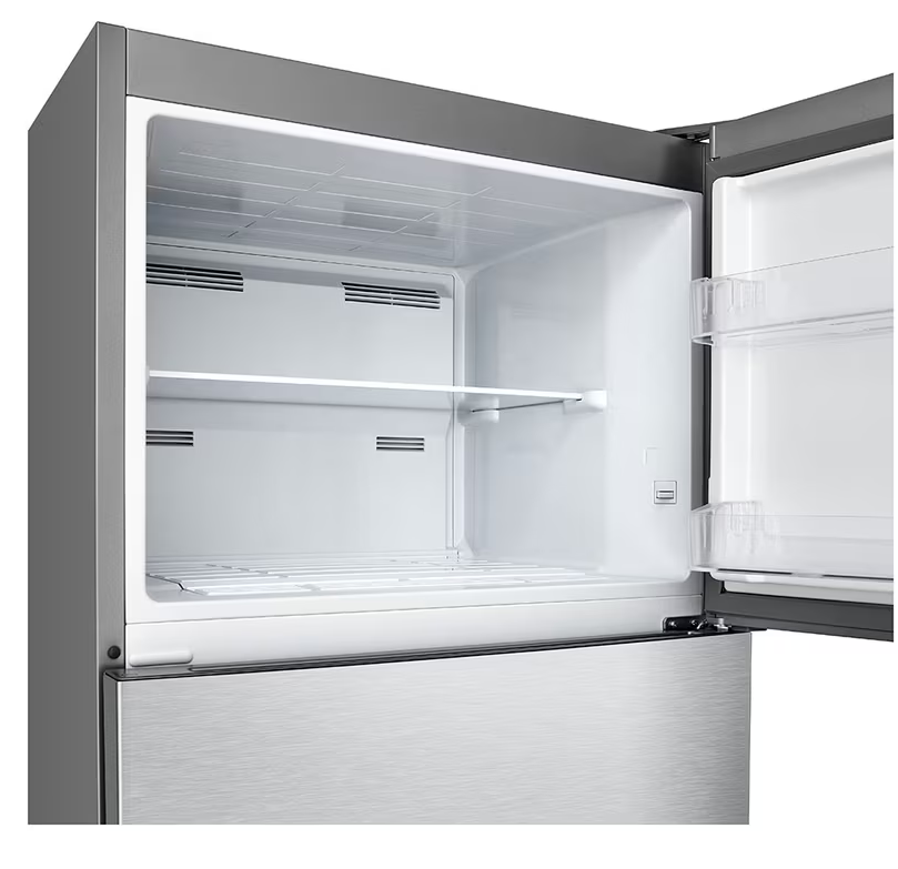 ثلاجة ال جى نوفروست ، 401 لتر ، 2 باب ، شاشة ديجيتال ، تكنولوجيا الأنفرتر ، سيلفر ، GTF402SVAN