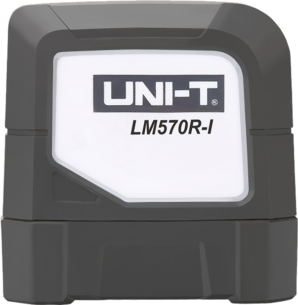 UNI-T Line Laser Level, 2 Red Lines, 30m, Battery Operated, Grey, LM570R-I