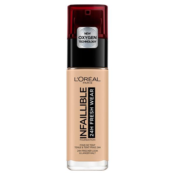 LOREAL Infallible 24H FRESH WEAR FOUNDATION, Natural Rose 125