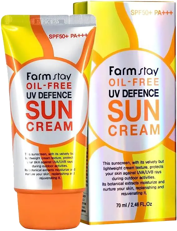 Farm Stay Oil-Free Uv Defence Sun Cream SPF 50+, 70 Ml