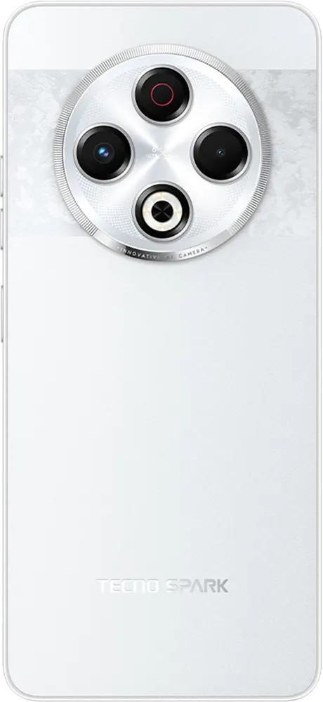 موبايل تكنو سبارك 30، ذاكرة 256 جيجابايت، رامات 8 جيجابايت، شبكة الجيل الرابع إل تي إي، أبيض