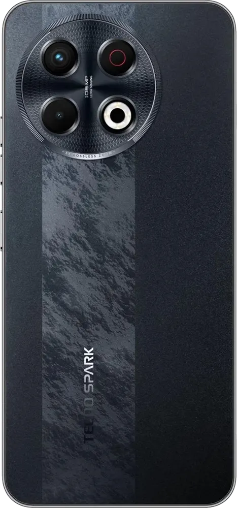 موبايل تكنو سبارك 30 برو، ذاكرة 256 جيجابايت، رامات 8 جيجابايت، شبكة الجيل الرابع إل تي إي، أسود