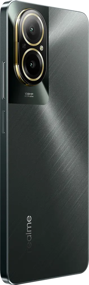 موبايل ريلمي C67، ثنائي الشريحة، ذاكرة داخلية 256 جيجابايت، رامات 8 جيجابايت، شبكة الجيل الرابع إل تي إي، أسود