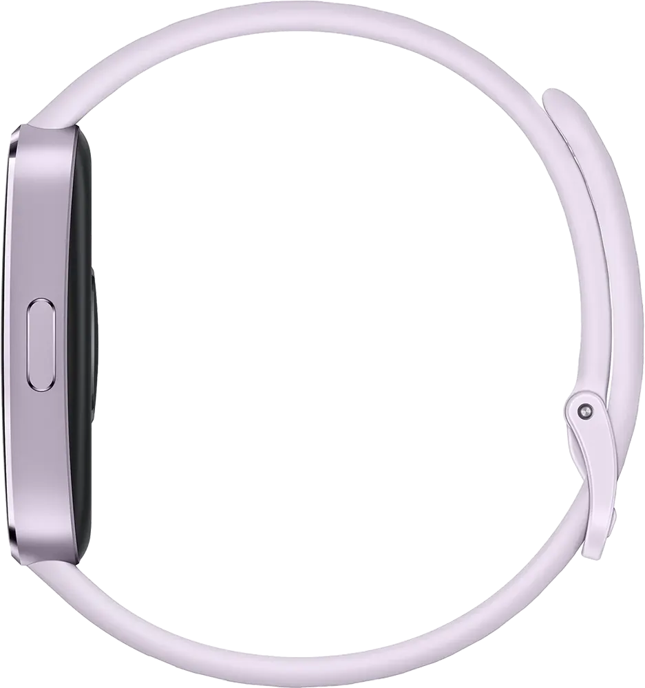 ساعة يد هواوي باند 10 ، شاشة اموليد تعمل باللمس 1.47 بوصة ، مقاومة للماء، سوار مطاطي ، هيكل الومنيوم، بطارية تدوم حتى 14 يوم، بنفسجي