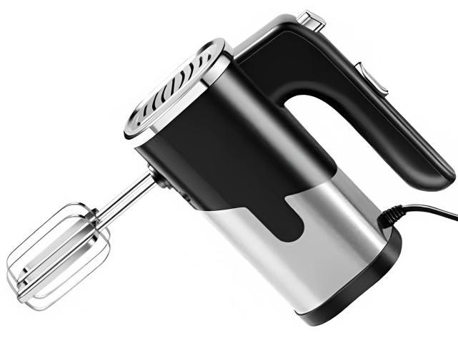 Jamaky Electric Egg Beater , 600 W , 5 Speeds , Stainless Steel , Silver x Black , JMK6009