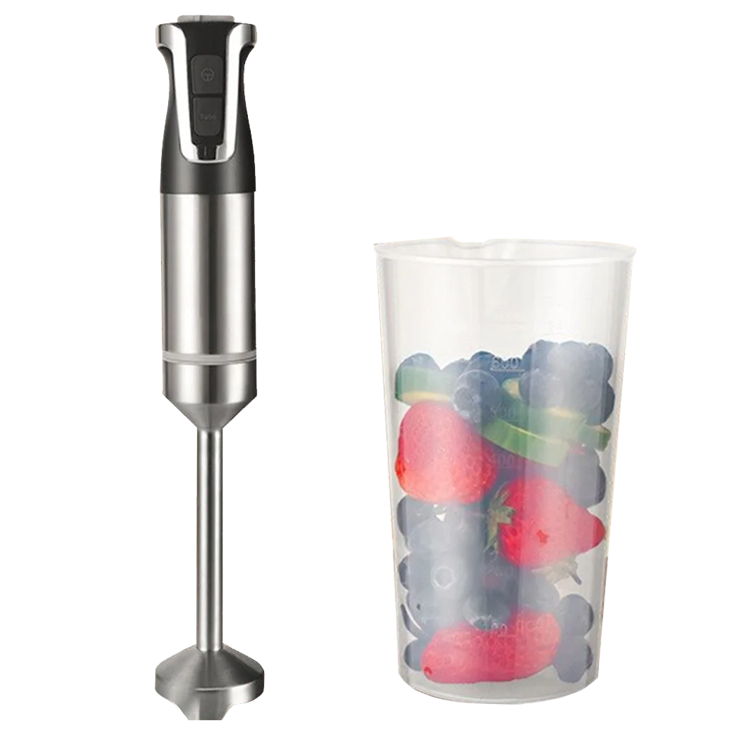Jamaky 3 in1 Hand Blender , 2000 watt , 700 ml jug , two speeds , stainless steel, JMK3012