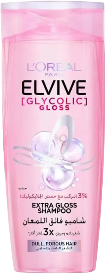 شامبو الفيف جلايكوليك اكسترا جلوس للشعر الباهت من لوريال باريس، 400 مل