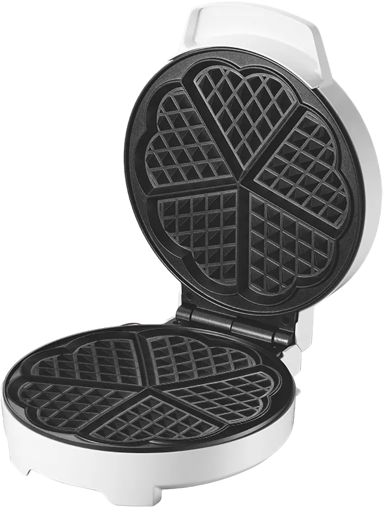 DSP Waffle Maker, 1000 Watt, White, KC1144A