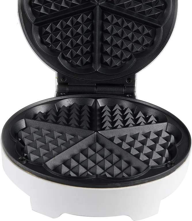 DSP Waffle Maker, 1000 Watt, White, KC1144A