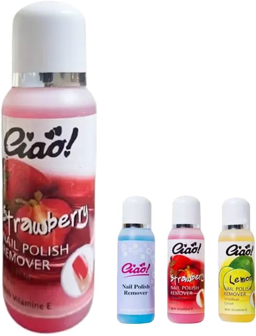 Ciao Nail Polish Remover, 125 Ml (Assorted Scents)