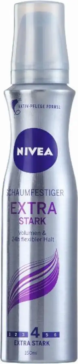 NIVEA Extra Strong Foam Strengthener Hair Foam  Hair Mousse 150 ml
