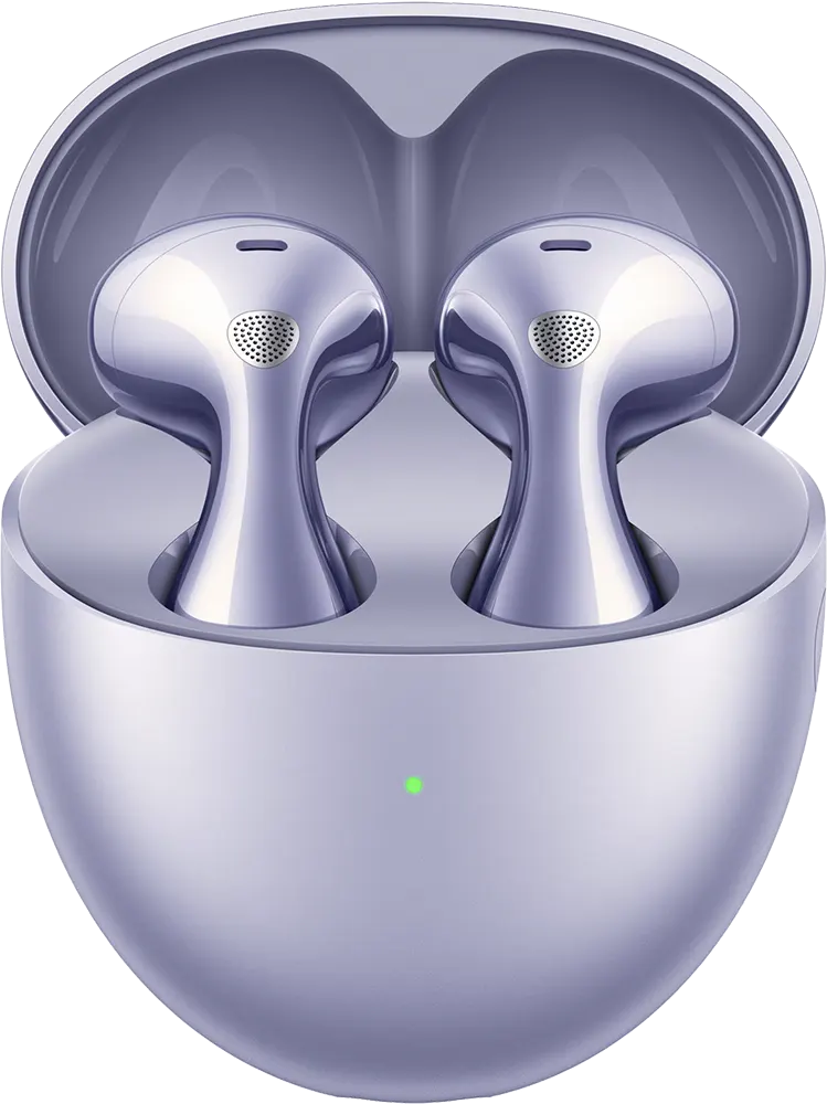 سماعات اذن لاسلكية هواوي فري بودز 6 ، بلوتوث 5.2، بطارية 510 مللي أمبير، ANC، بنفسجي