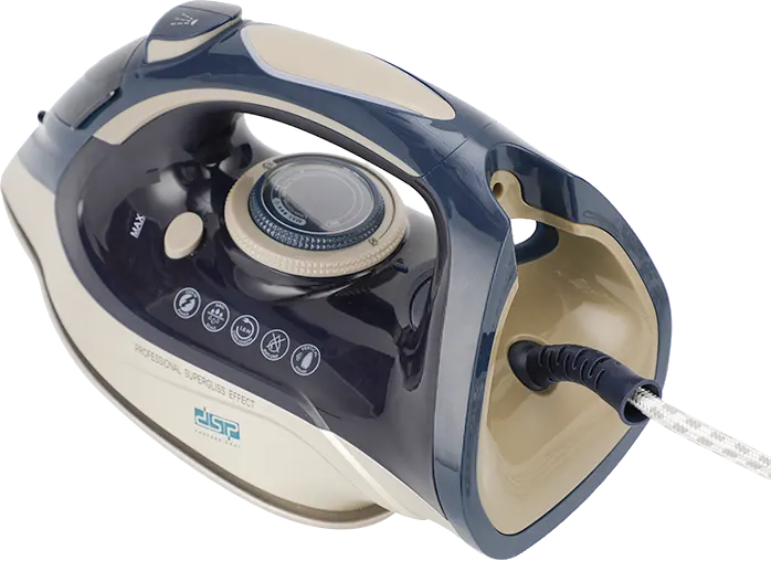 DSP Steam Iron, 2200 Watt, Ceramic soleplate, 300ml tank, Green, KD1133