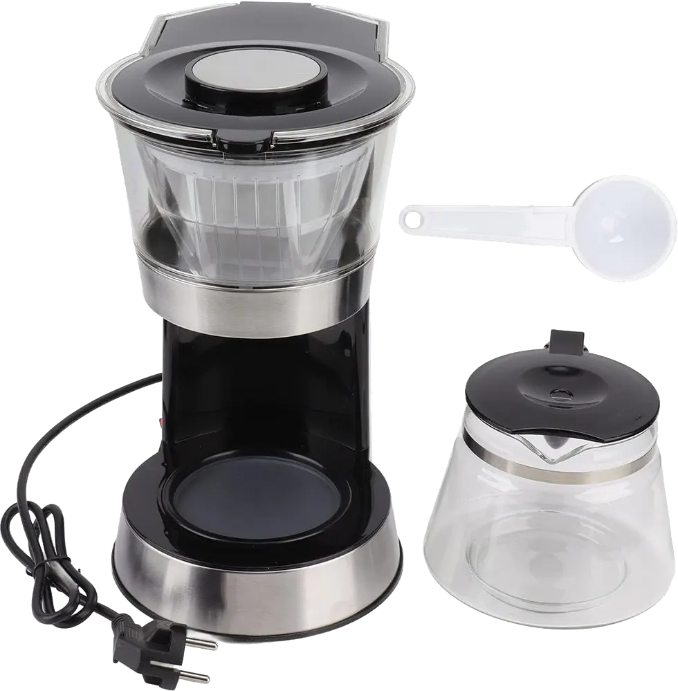 DSP Coffee Maker, 800 Watt, 12 Cup Capacity, Black, Model: KA3063