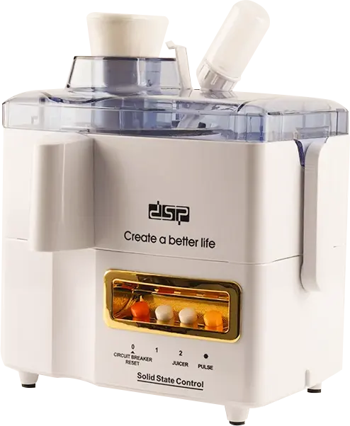 DSP Food Processor, 650 Watt, 1.2 Liter, 2 Speeds, White, KJ3053