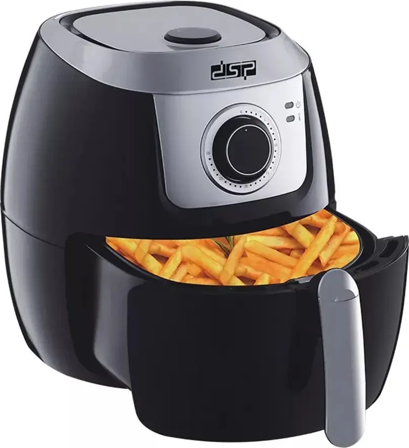 قلاية هوائية بدون زيت دي إس بي 1800 وات، 5 لتر، أسود KB2031