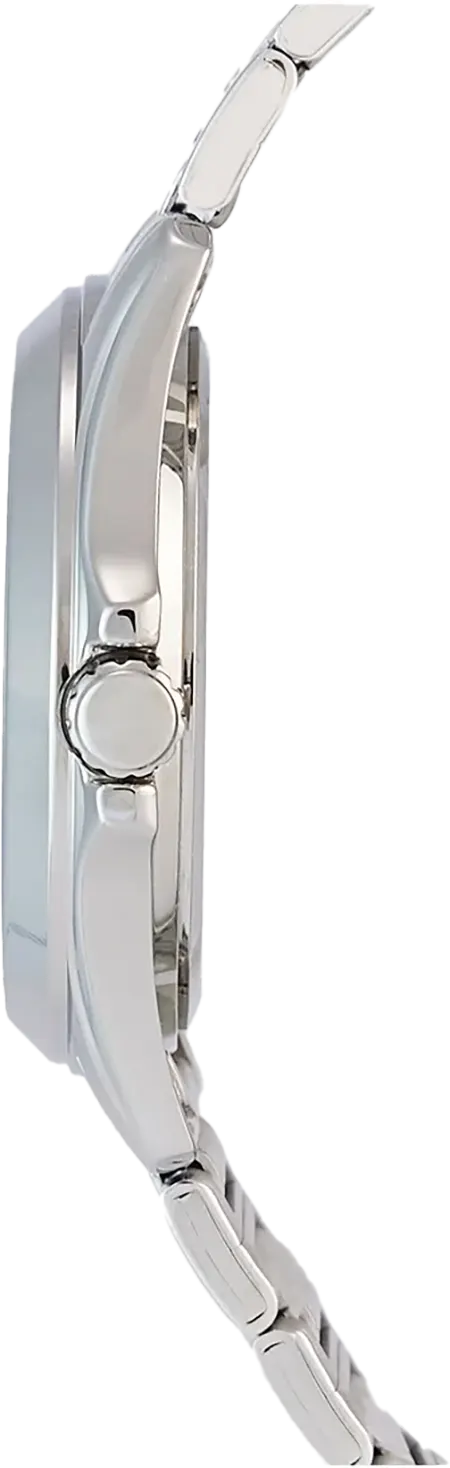 ساعة كاسيو للرجال، مينا فضي، عقارب دائرية، سوار ستانلس ستيل فضي، ساعة يد تناظرية، فضي، MTP-1370D-7A2VDF