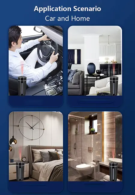 Battery-Operated Diffuser With Led Light
