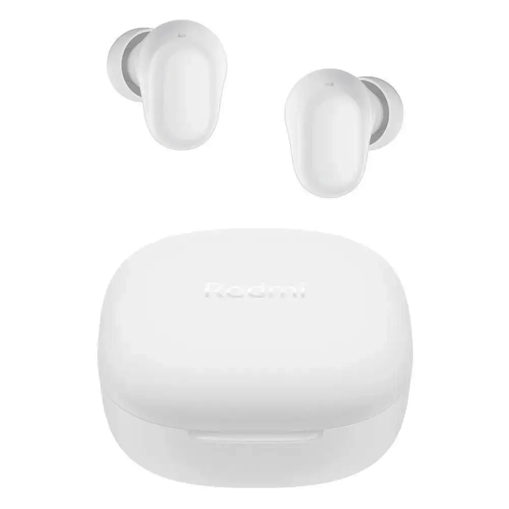 Redmi Buds 6 Play Earbuds, Bluetooth 5.4, AI Noise Reduction, White, M2420E1