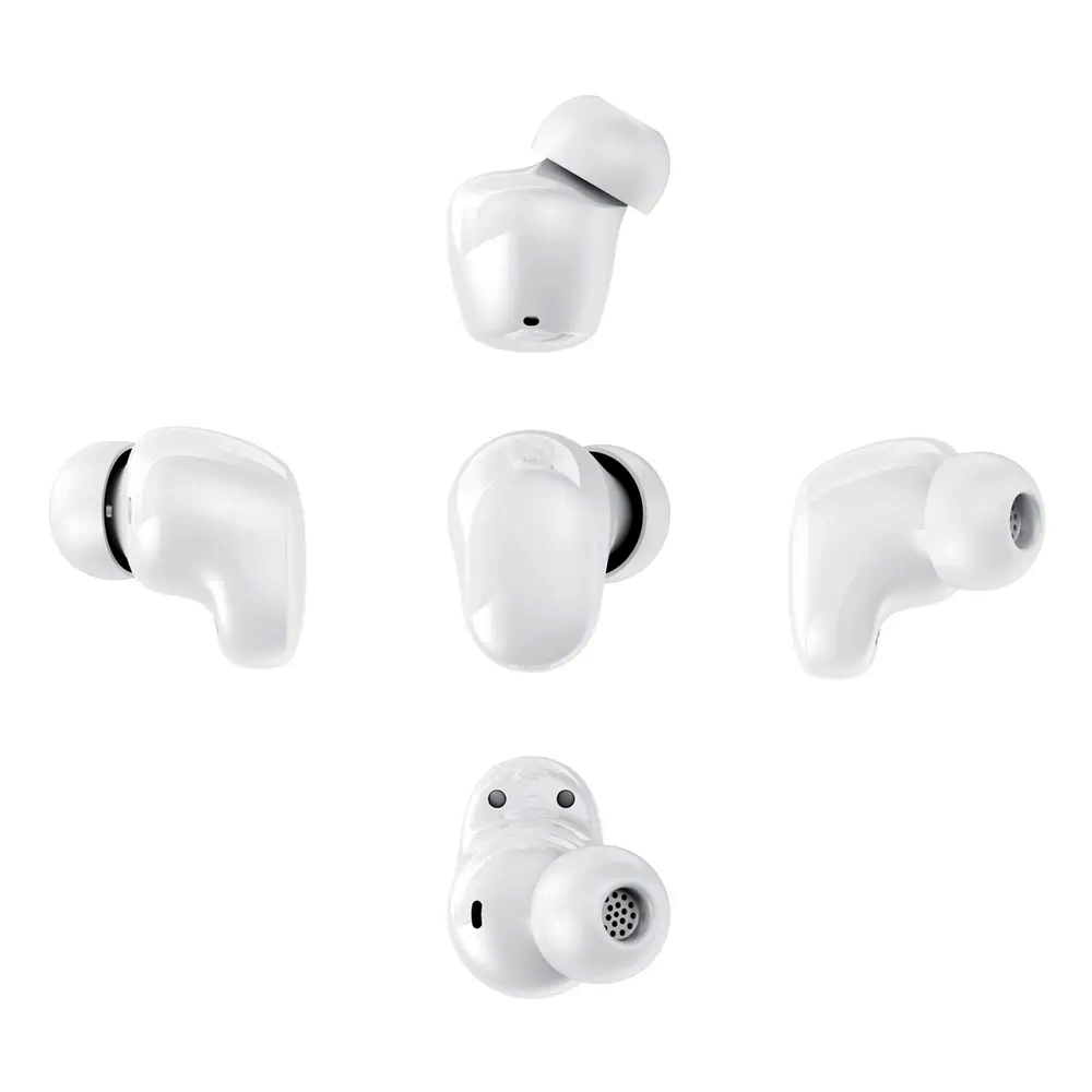 Redmi Buds 6 Play Earbuds, Bluetooth 5.4, AI Noise Reduction, White, M2420E1