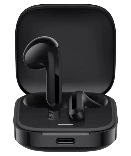 Redmi Buds 6 Active Earbuds, Bluetooth 5.4, 475mAh Battery, Noise Cancelling, Black, M2344E1