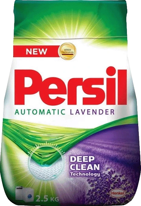 مسحوق برسيل تنظيف عميق للغسالات الاوتوماتيك، برائحة اللافندر، 2.5 كيلوجرام