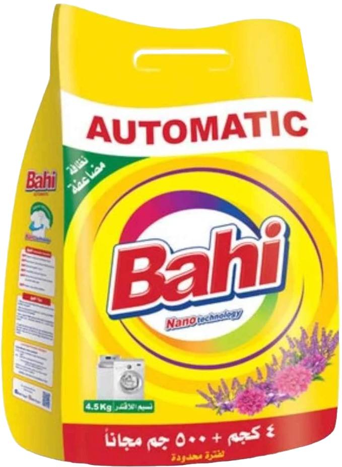 مسحوق غسيل اوتوماتيك من باهي ، برائحة اللافندر، 4.5 كجم