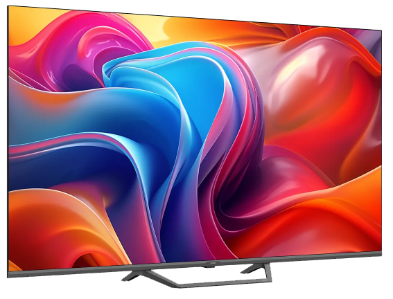 Haier Smart Frameless TV, 65 inches, 4K UHD Resolution , QLED technology, Voice Control Via Remote, Built-in Receiver, H65S80FUX