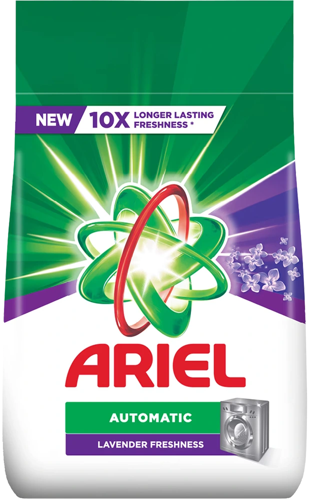Ariel Automatic Washing Machine Powder, Lavender Scent, 9 kg
