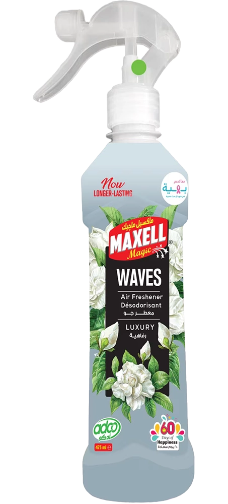 Maxell Magic Air Freshener, Luxury, 475 ml