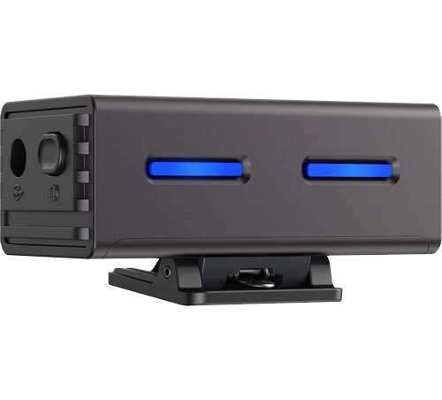 BOYA LINK 3 Wireless Microphone, Dual-Channel Receiver, AI Noise Cancellation, 2.4GHz Frequency, 3.5mm and Type-C Connector, Black