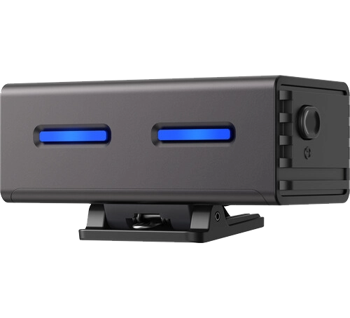 BOYA LINK 3 Wireless Microphone, Dual-Channel Receiver, AI Noise Cancellation, 2.4GHz Frequency, 3.5mm and Type-C Connector, Black