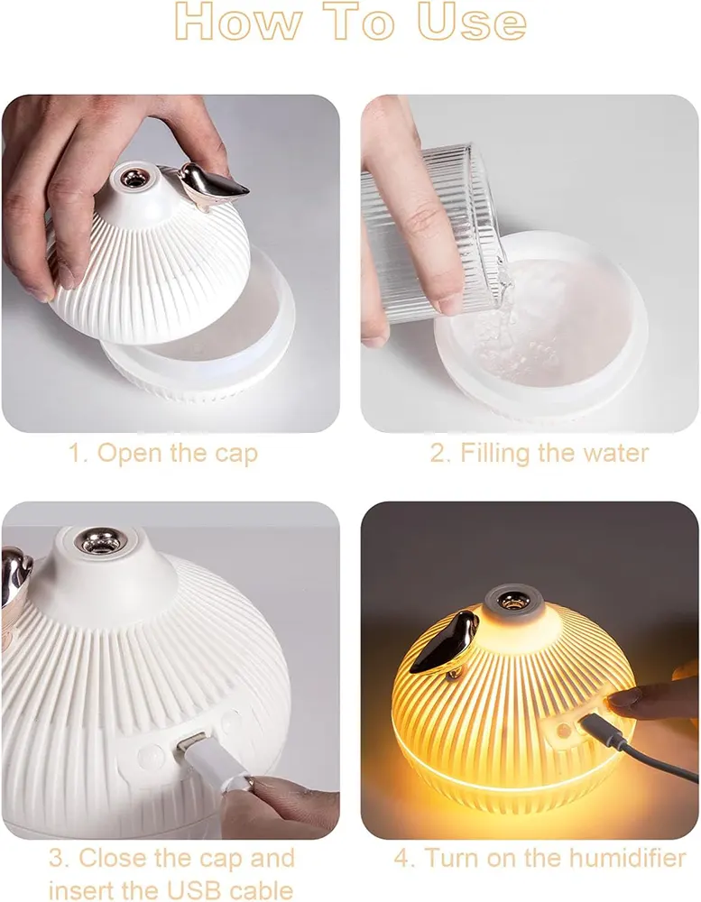 Lighted Bird Diffuser, 2254-9