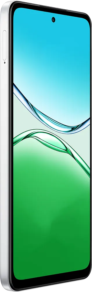 موبايل اوبو A5 ، ثنائي الشريحة، ذاكرة 128 جيجابايت، رامات 6 جيجابايت، شبكة الجيل الرابع ال تي اي، أبيض