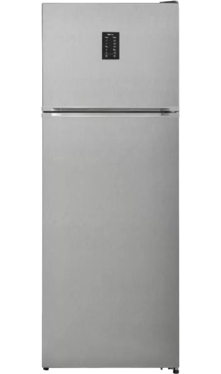 Hisense No Frost Refrigerator, 451 Liters, 2 Doors, Digital Screen, Inox , RT3N483NECA