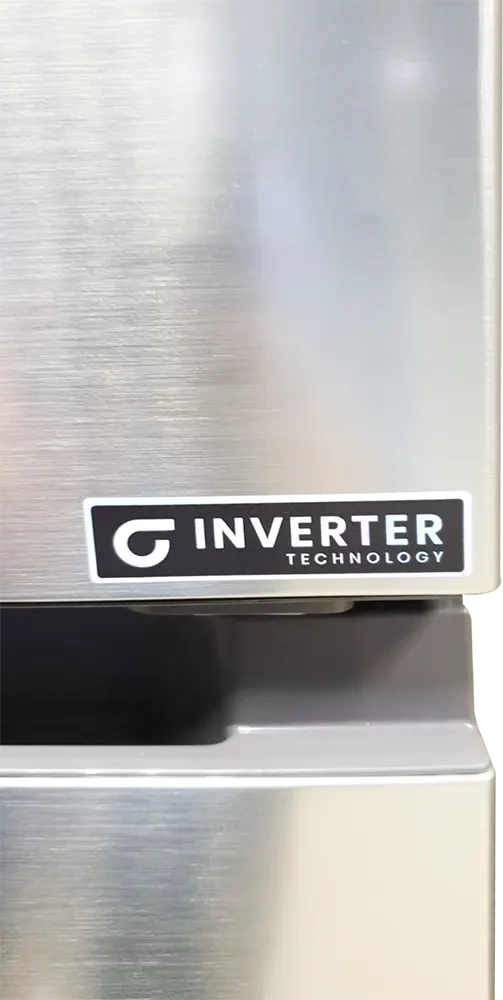 Hisense No Frost Refrigerator, 418 litres, 2 Doors, Inverter ,Silver, RT3N418NBCA