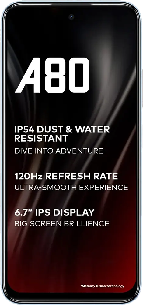 موبايل اي تيل A80 ، ثنائي الشريحة، ذاكرة 128 جيجابايت، رامات 4 جيجابايت، شبكة الجيل الرابع إل تي إي، أزرق