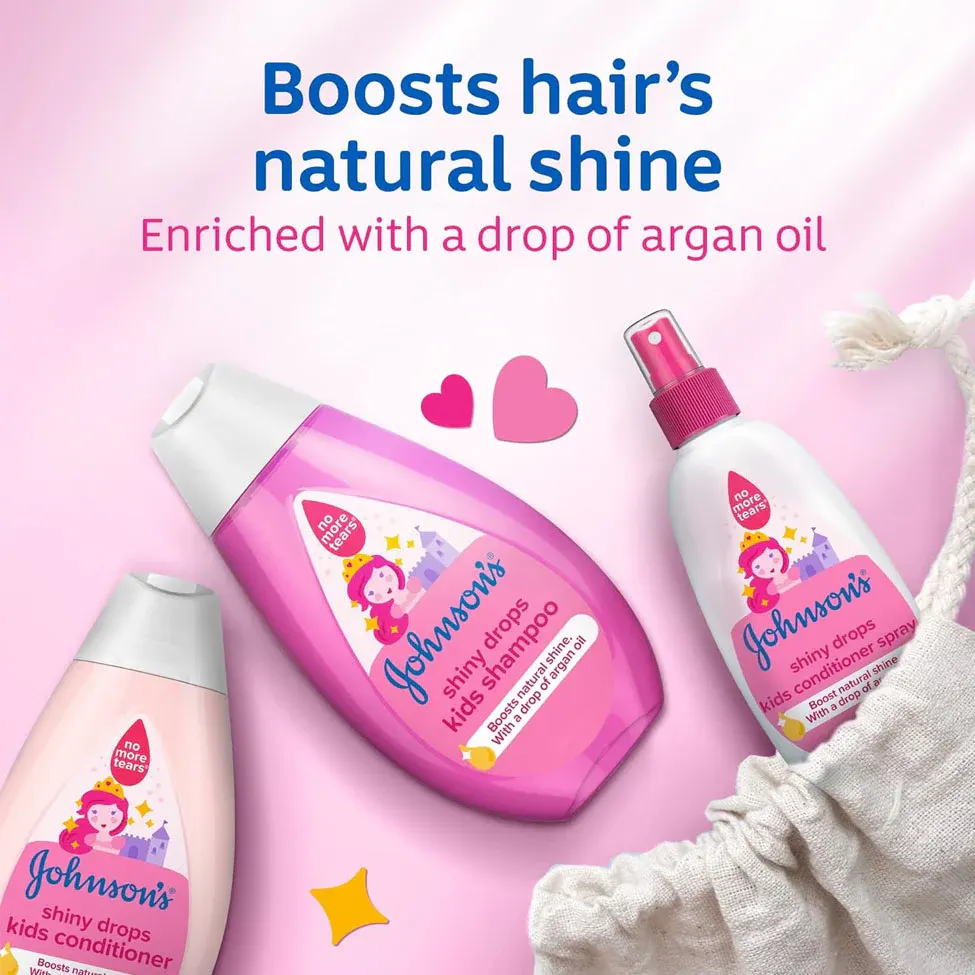 Johnson's Shiny Drops Kids Shampoo, 500ml