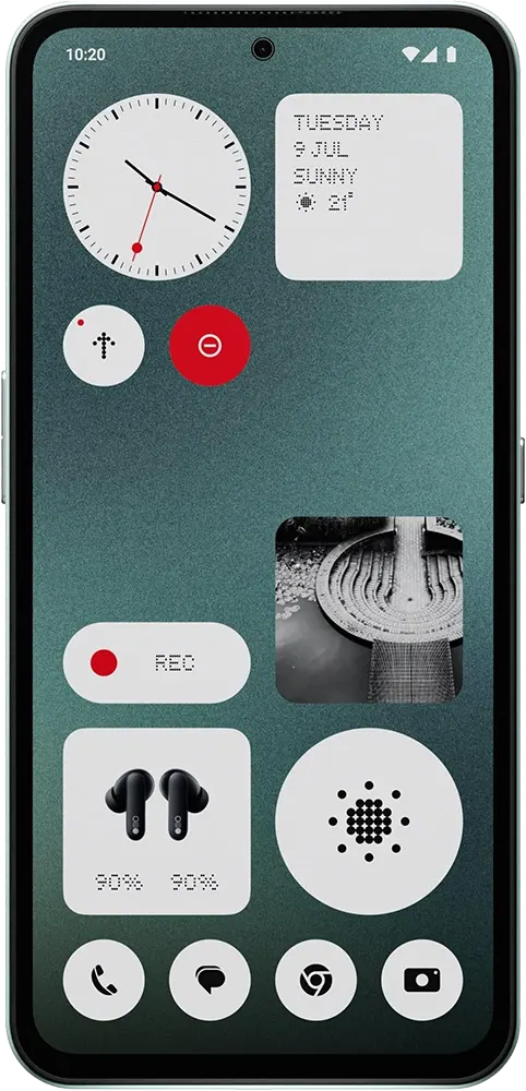 Nothing CMF Phone 1 Dual SIM Mobile, 128GB Internal Memory, 8GB RAM, 5G , Light Green